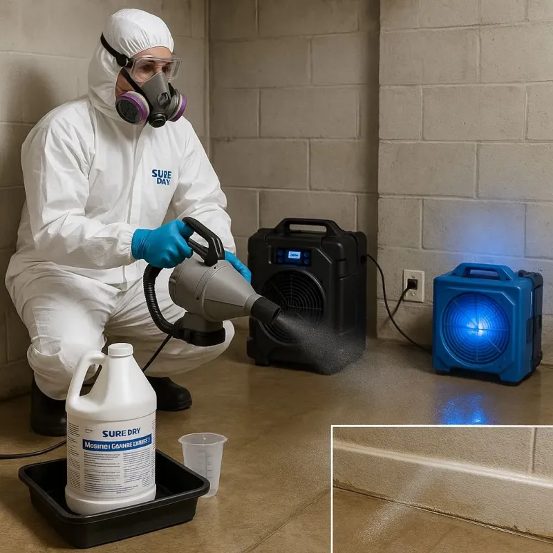 Sanitization and Odor Removal process in Davis Junction, IL