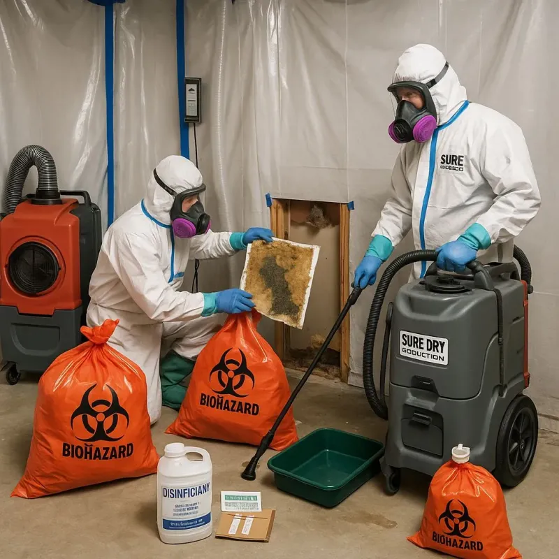 Contaminated Water Handling Protocols process in Davis Junction, IL